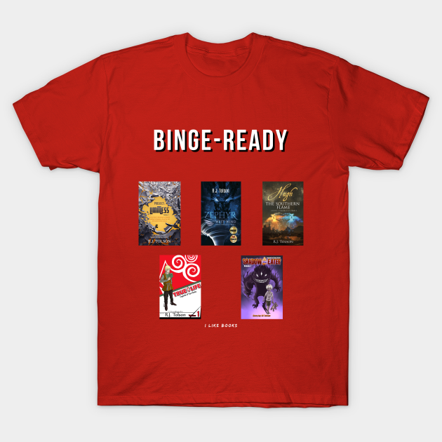 Binge Ready: Books! Feat. RJ Tolson